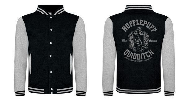 Produktbild: Harry Potter Hufflepuff Quidditch Black Jacket XXL