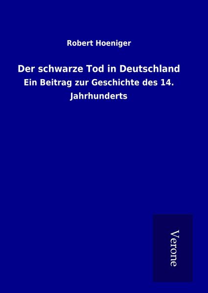 Produktbild: Der schwarze Tod in Deutschland