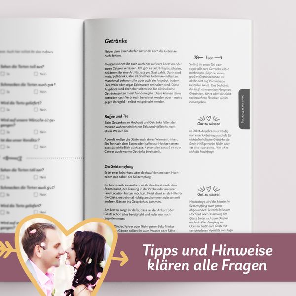 Produktbild: Der Hochzeitsplaner mit K&ouml;pfchen: So gelingt die stressfreie Traumhochzeit