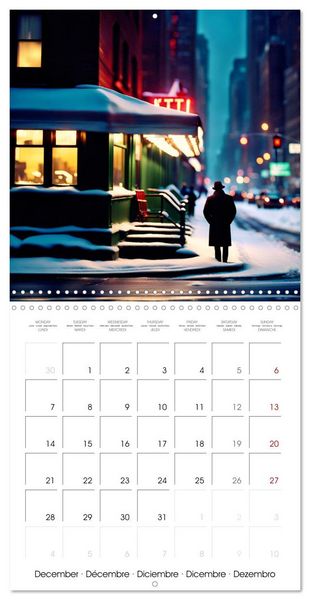 Produktbild: In love with Edward Hopper (Wall Calendar 2026 12 &times; 12 Inch) CALVENDO 12 Month Wall Calendar