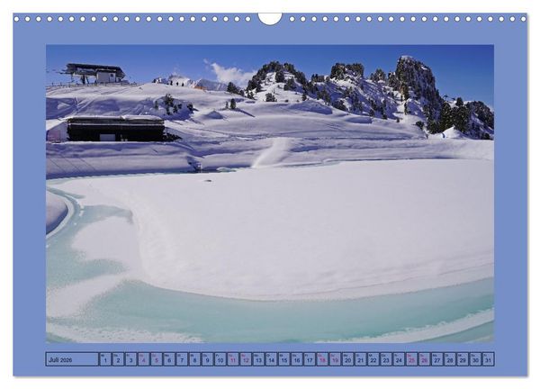 Produktbild: Winterwanderung in den Tuxer Alpen (Wandkalender 2026 DIN A3 quer), CALVENDO Monatskalender