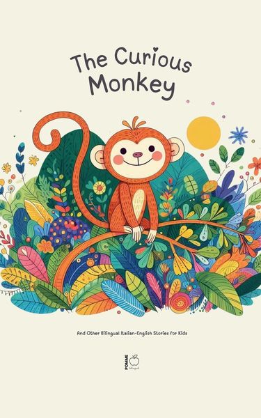 Produktbild: The Curious Monkey And Other Bilingual Italian-English Stories for Kids