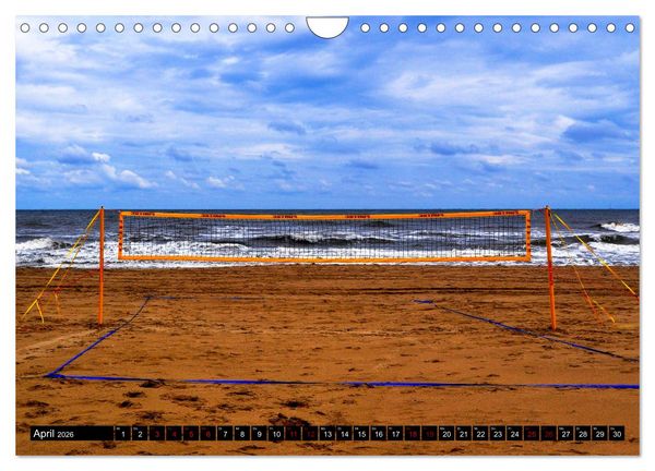 Produktbild: Volleyball Action (Wandkalender 2026 DIN A4 quer), CALVENDO Monatskalender