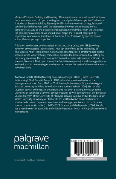 Produktbild: Models of Scenario Building and Planning