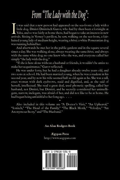 Produktbild: The Lady with the Dog and Other Stories by Anton Chekhov, Fiction, Classics, Literary, Short Stories