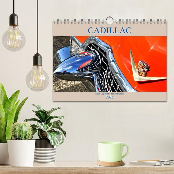Produktbild: Auto Legenden CADILLAC (Wandkalender 2026 DIN A4 quer), CALVENDO Monatskalender