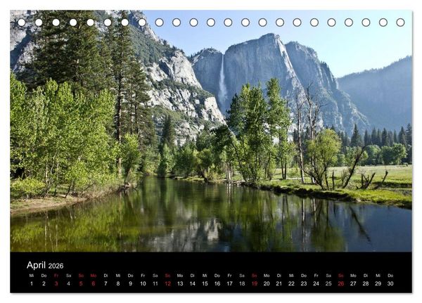 Produktbild: USA - Der Westen (Tischkalender 2026 DIN A5 quer), CALVENDO Monatskalender