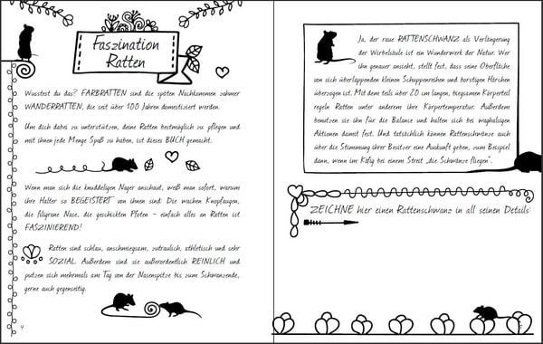 Produktbild: Rattenliebe - Dein praktischer Alltags-Planer f&uuml;r gl&uuml;ckliche Fellnasen