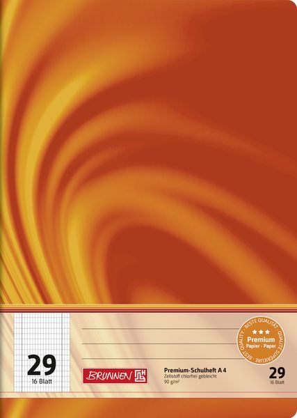 Produktbild: Brunnen SchulheftA4 Vivendi Lin 29 16Bl