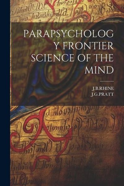 Produktbild: Parapsychology Frontier Science of the Mind