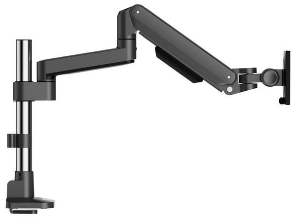 Produktbild: SpeaKa Professional SP-MM-1050 Monitor-Tischhalterung 1 Display(s) 38,1 cm (15") - 101,6 cm (40") Schwarz/Silber Neigbar, Schwenkbar