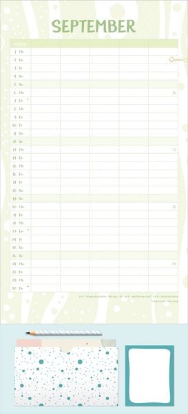 Produktbild: Familienplaner All-in-One 2027
