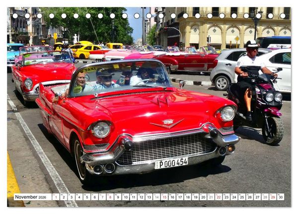 Produktbild: Auto Legenden CADILLAC (Tischkalender 2026 DIN A5 quer), CALVENDO Monatskalender