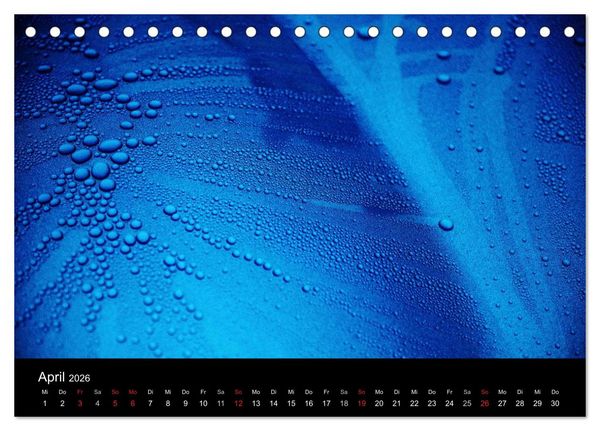 Produktbild: Lamborghini im Regen (Tischkalender 2026 DIN A5 quer), CALVENDO Monatskalender