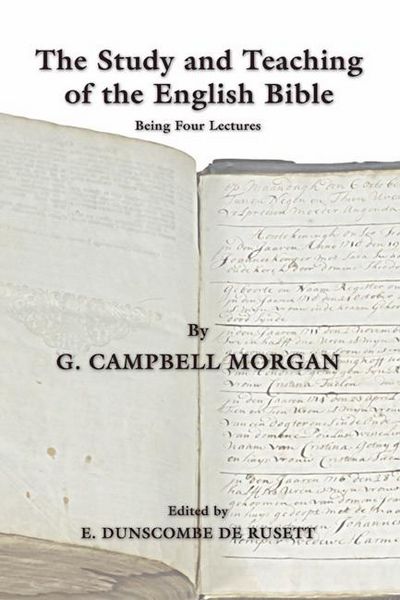 Produktbild: The Study and Teaching of the English Bible