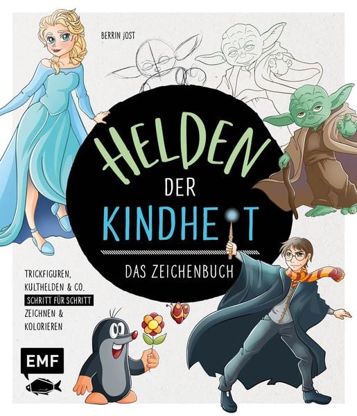 Produktbild: Helden der Kindheit &ndash; Das Zeichenbuch