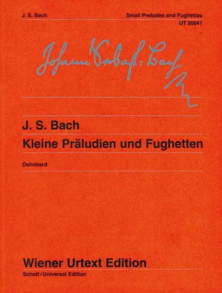 Produktbild: Kleine Pr&auml;ludien und Fughetten