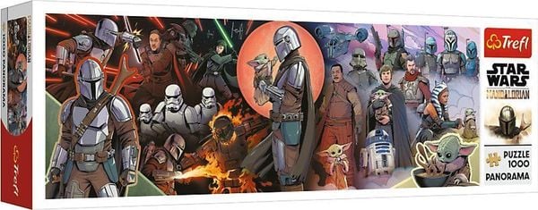 Produktbild: Puzzle 1000 Panorama Star Wars