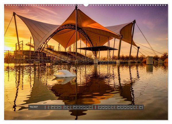 Produktbild: Magdeburg entdecken (hochwertiger Premium Wandkalender 2027 DIN A2 quer), Kunstdruck in Hochglanz