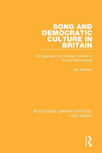 Produktbild: Song and Democratic Culture in Britain
