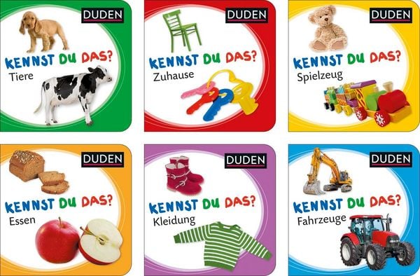 Produktbild: Duden - Kennst Du das? Meine bunte Kinderwelt, 6 Bde.