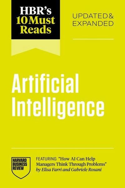 Produktbild: HBR's 10 Must Reads on AI, Updated and Expanded