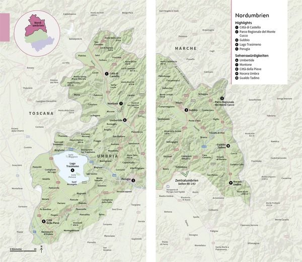Produktbild: Vis-à-Vis Reiseführer Umbrien