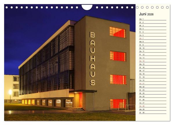 Produktbild: Dessau (Wandkalender 2026 DIN A4 quer), CALVENDO Monatskalender