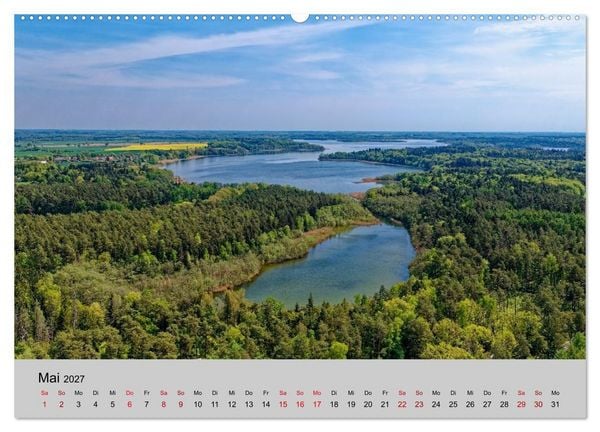 Produktbild: Biosph&auml;renreservat Schaalsee (Wandkalender 2027 DIN A2 quer), CALVENDO Monatskalender