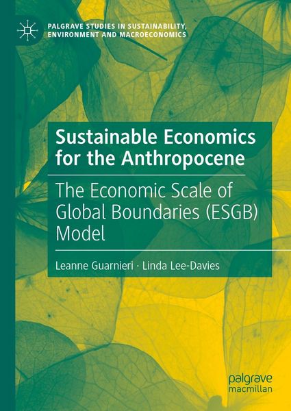 Produktbild: Sustainable Economics for the Anthropocene
