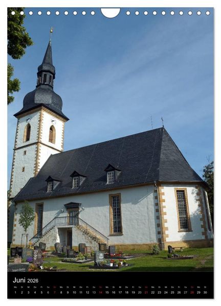 Produktbild: Kirchen in Deutschland - G&ouml;ttliche Perlen aus Menschenhand (Wandkalender 2026 DIN A4 hoch), CALVENDO Monatskalender