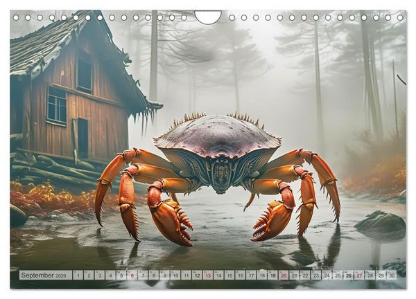 Produktbild: Apokalyptische Wildnis - Schatten der Zivilisation (Wandkalender 2026 DIN A4 quer), CALVENDO Monatskalender