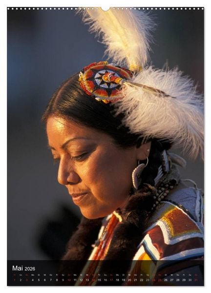 Produktbild: Indianer, Portrait Collection 1 (Wandkalender 2026 DIN A2 hoch), CALVENDO Monatskalender