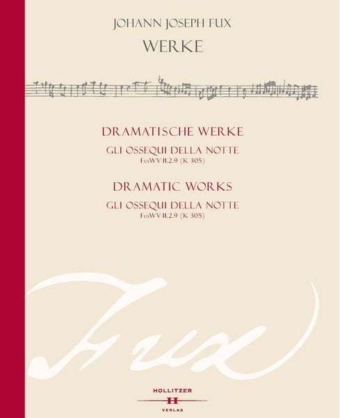 Produktbild: Gli ossequi della Notte FuxWV II.2.9 (K 305)