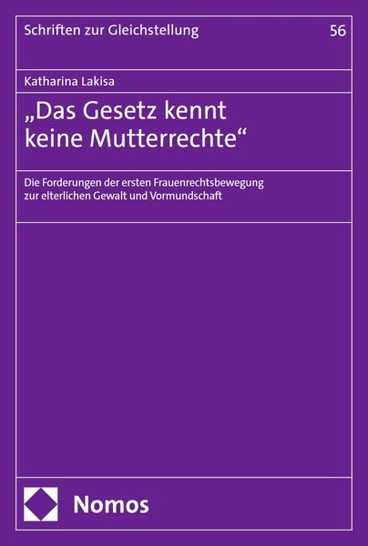 Produktbild: "Das Gesetz kennt keine Mutterrechte"