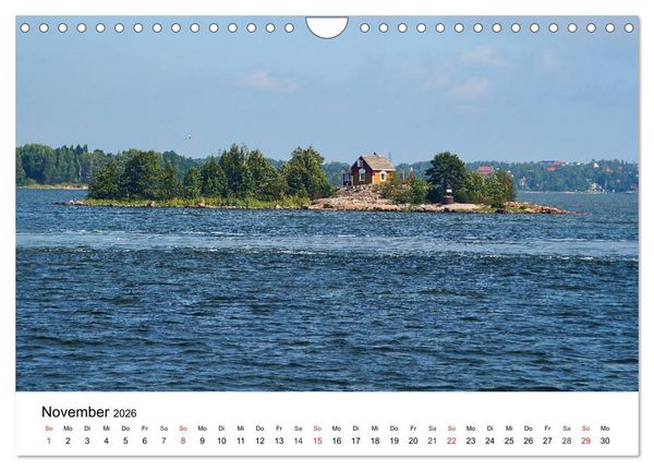 Produktbild: Europas einzigartige K&uuml;sten (Wandkalender 2026 DIN A4 quer), CALVENDO Monatskalender