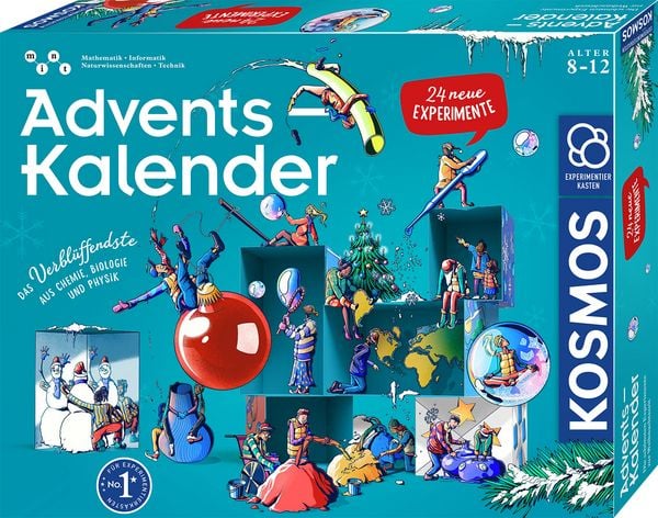 Produktbild: Adventskalender - Die sch&ouml;nsten Experimente zur Weihnachtszeit