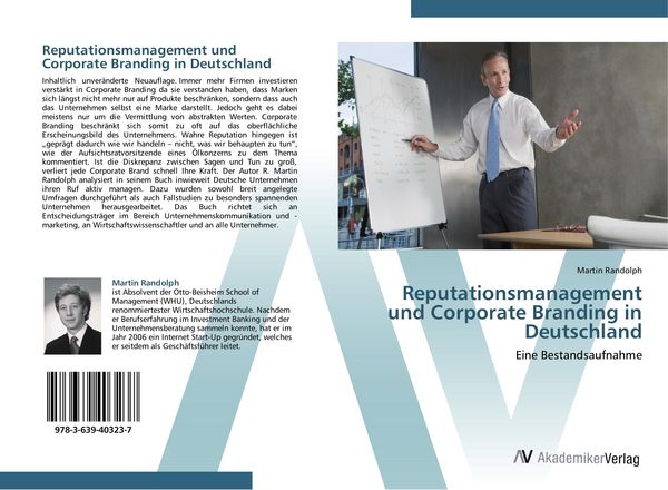 Produktbild: Reputationsmanagement und Corporate Branding in Deutschland