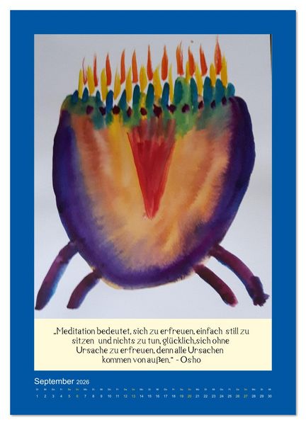 Produktbild: Ur-Verbundenheit - Bilder f&uuml;r die Seele (hochwertiger Premium Wandkalender 2026 DIN A2 hoch), Kunstdruck in Hochglanz