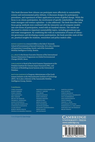 Produktbild: Public Participation in Sustainability Science