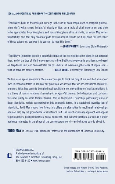 Produktbild: Friendship in an Age of Economics