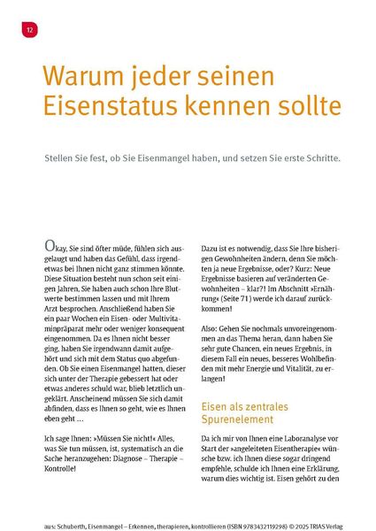 Produktbild: Eisenmangel - Erkennen, therapieren, kontrollieren