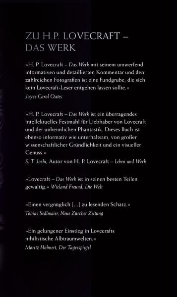 Produktbild: H. P. Lovecraft. Das Werk II