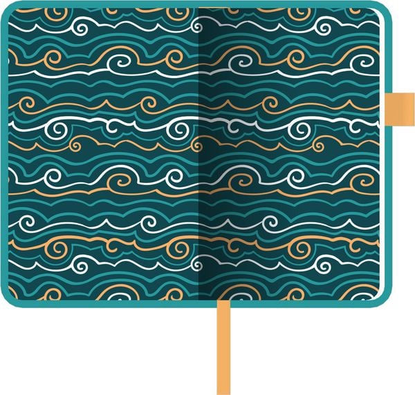 Produktbild: Cool Diary Teal Ocean 2027