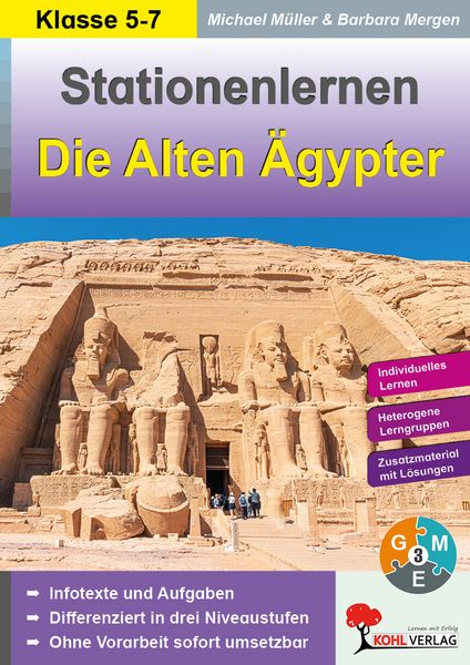Produktbild: Stationenlernen Die alten &Auml;gypter