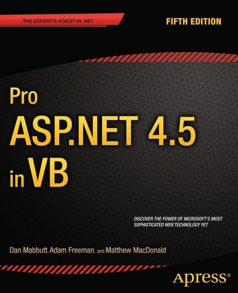 Produktbild: Pro ASP.NET 4.5 in VB