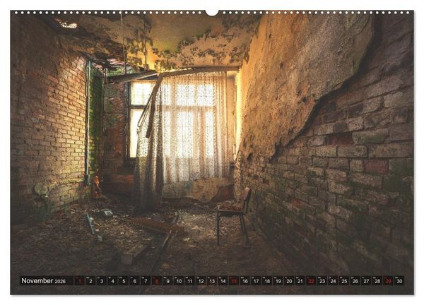 Produktbild: Faszination - Lost Places (Wandkalender 2026 DIN A2 quer), CALVENDO Monatskalender