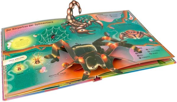 Das unglaubliche Pop-up-Buch Insekten