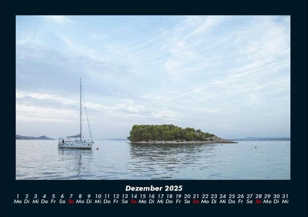 Produktbild: Boote 2025 Fotokalender DIN A4