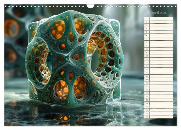 Produktbild: Elegante Wunderwelten (Wandkalender 2026 DIN A3 quer), CALVENDO Monatskalender